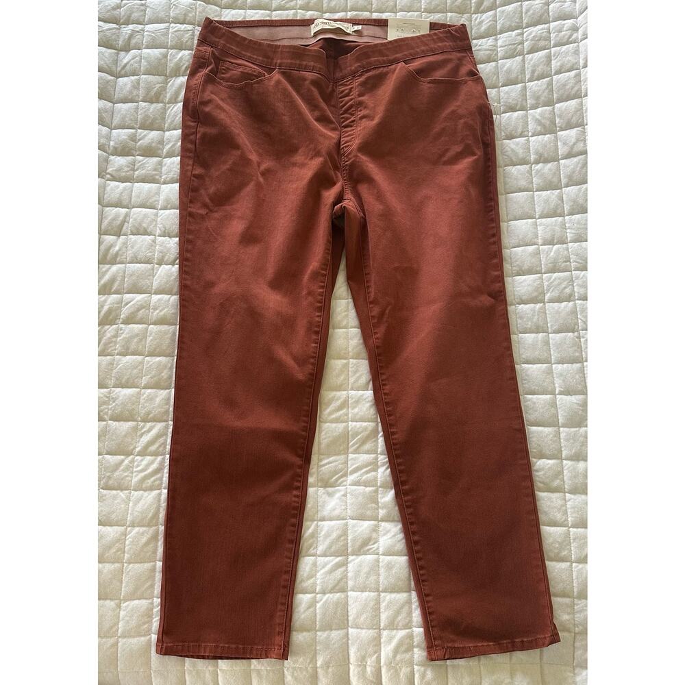 Soft Surroundings Women's Skinny Jeans in Rust